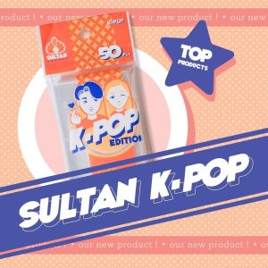 Sultan Card Sleeves Kpop Edition 55×86 mm (Photocard, Mini Polaroid, ID Card, Flazz)